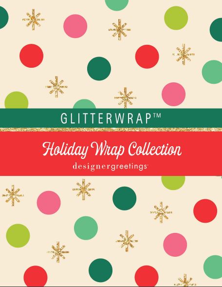Designer Greetings Glitterwrap Holiday 2024